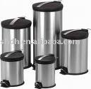 stainless steel garbage can