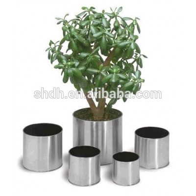 Stainless Steel Planter, Flower Pot