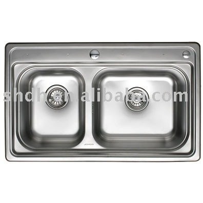 stainless steel sink